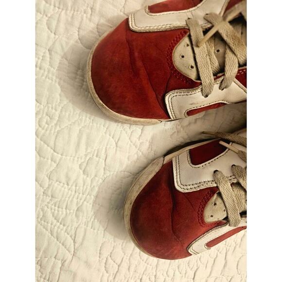 Bold Red And White Air Jordan 6 Retro "Carmine" Shoes 2020 Youth Size 7Y (W 8.5) - Picture 12 of 12